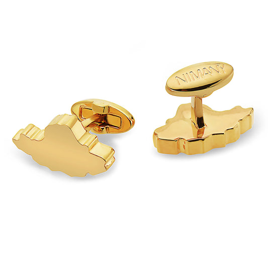 Country Cufflink Gold