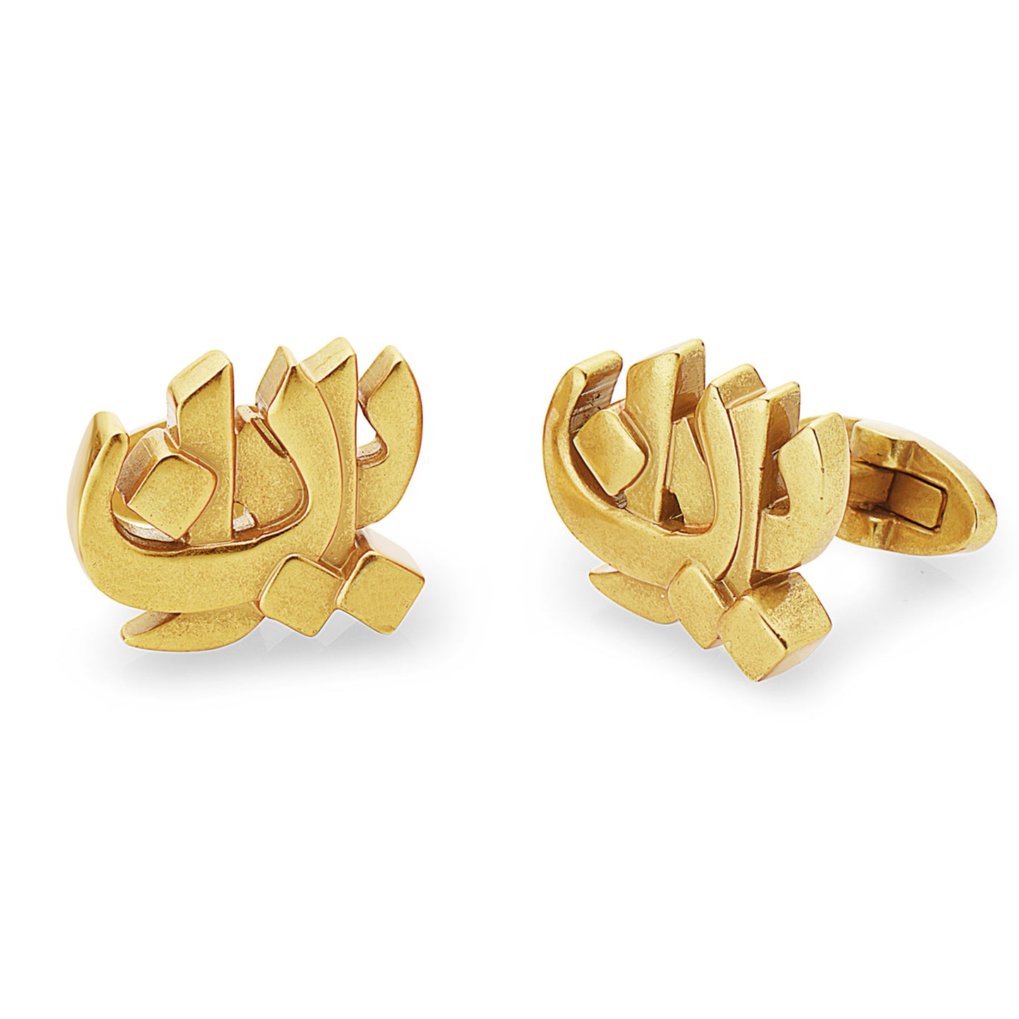 Heritage Cufflink Vintage Gold