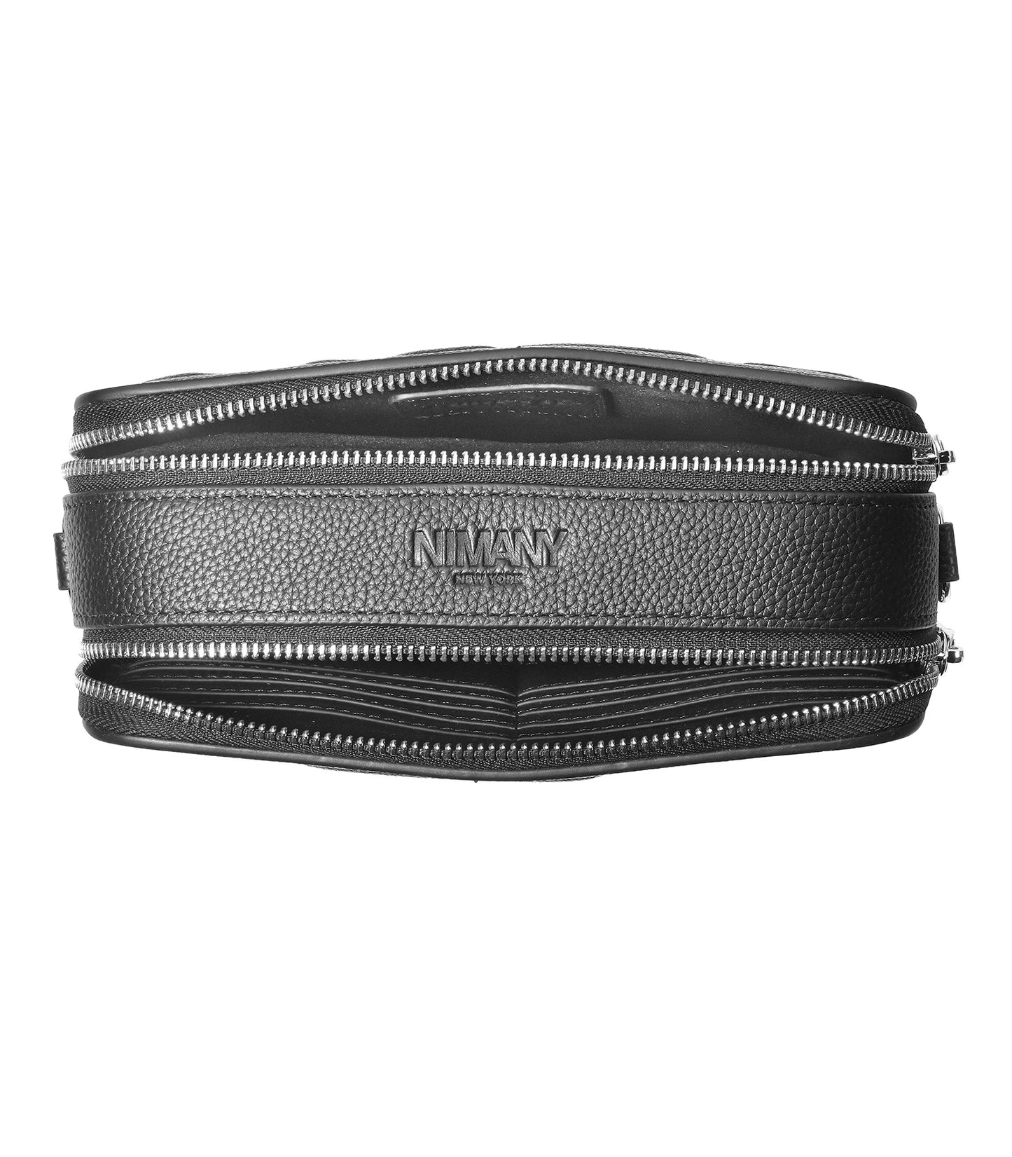 City Bag Black Caviar (Silver Hardware)