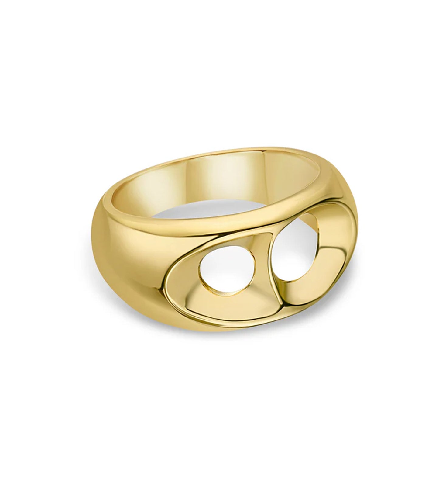 Luna Drop Ring Gold