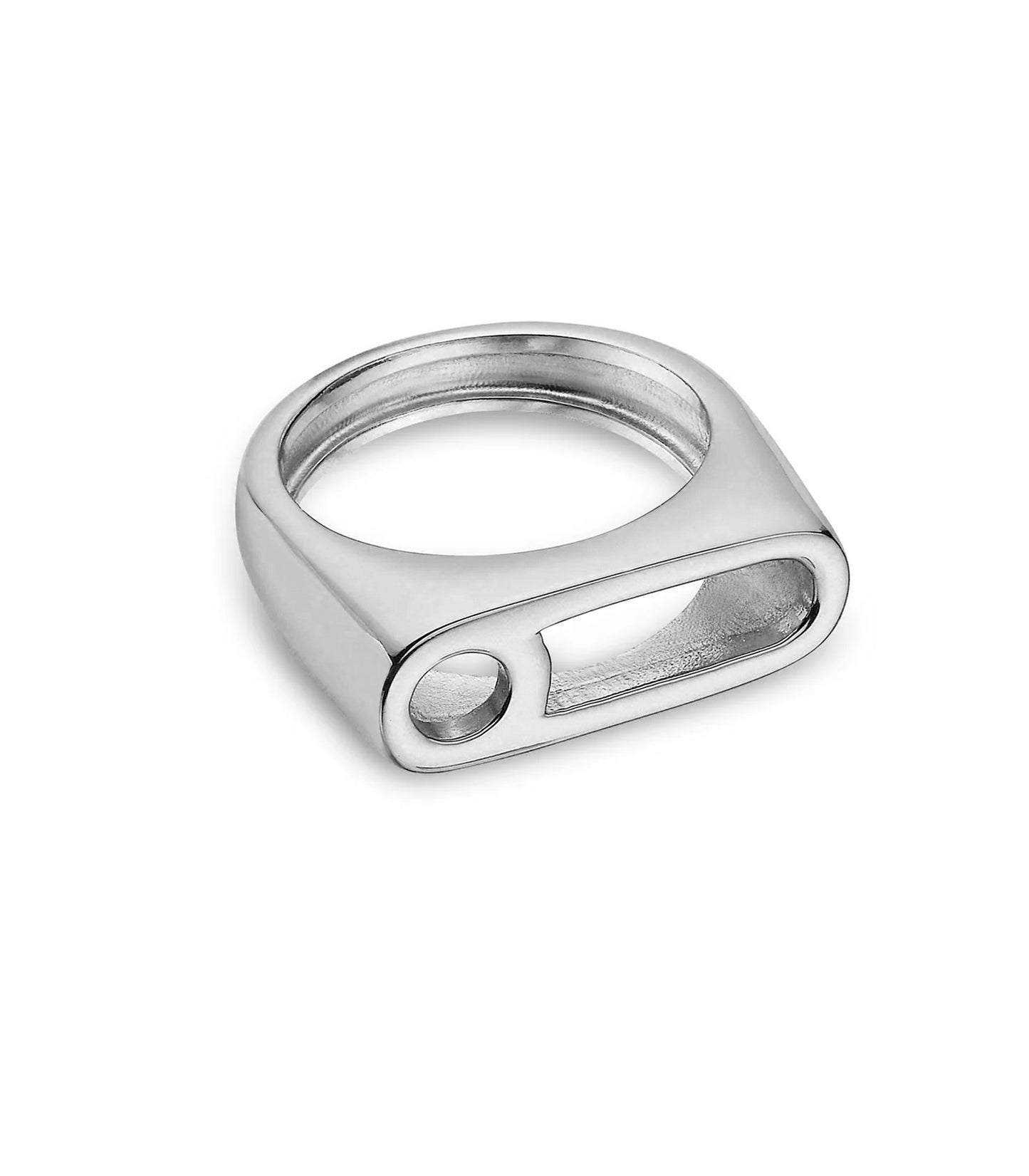 Luna Mono Ring Steel