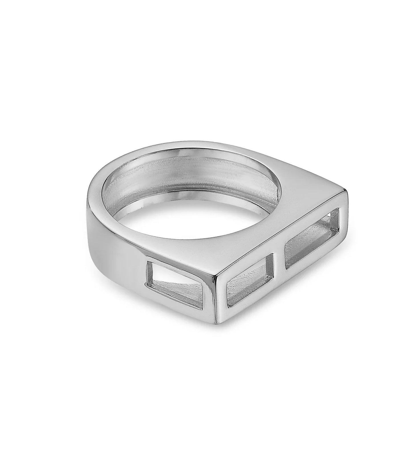 Luna Flat Ring Steel