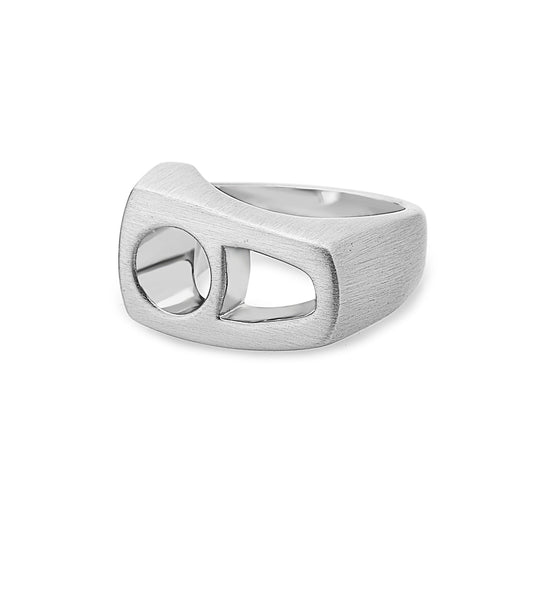 Brushed Steel Ring