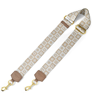 Strap Monogram Beige