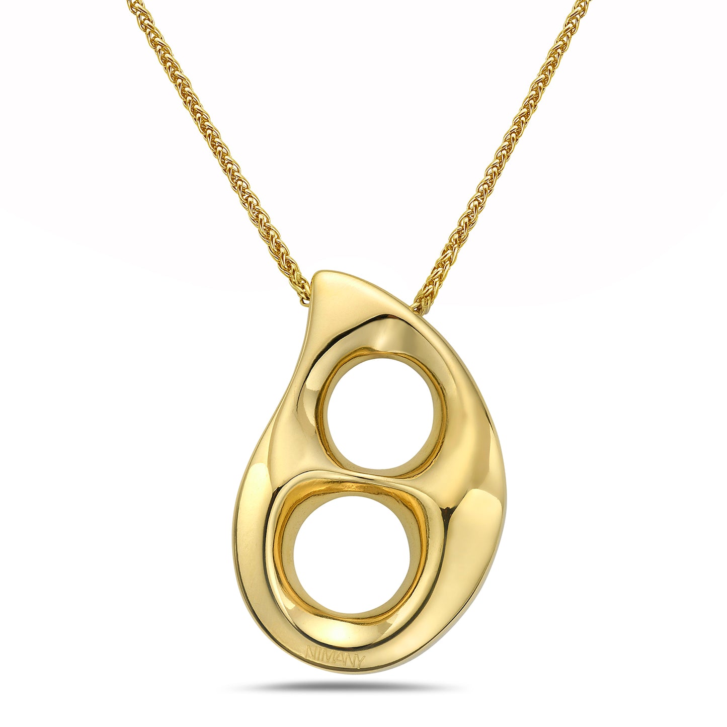 Luna Drop Necklace Gold