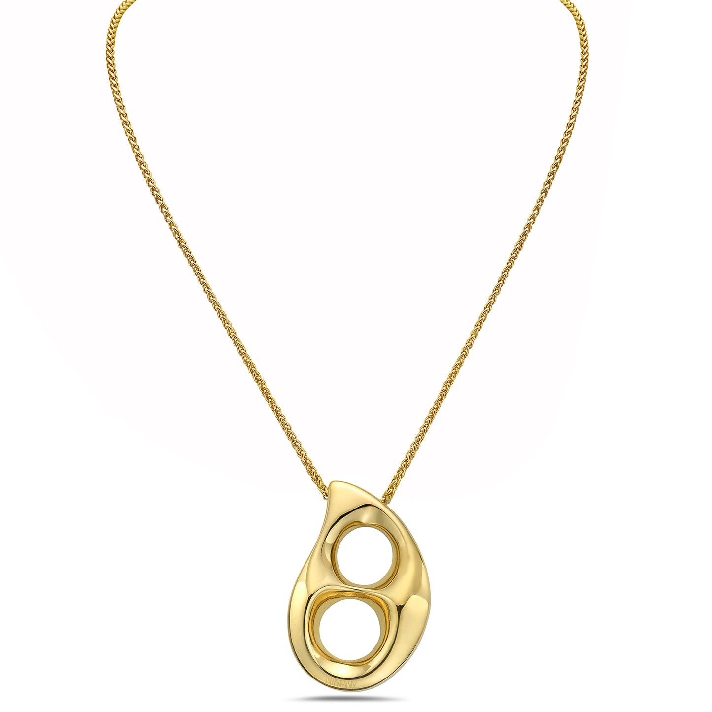 Luna Drop Necklace Gold