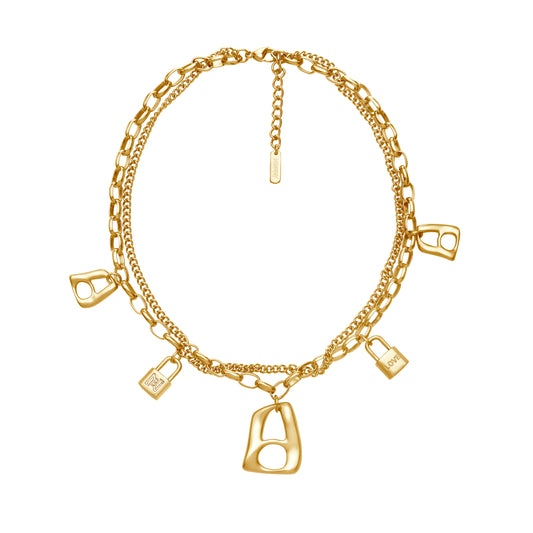 Love Story Necklace (Gold)