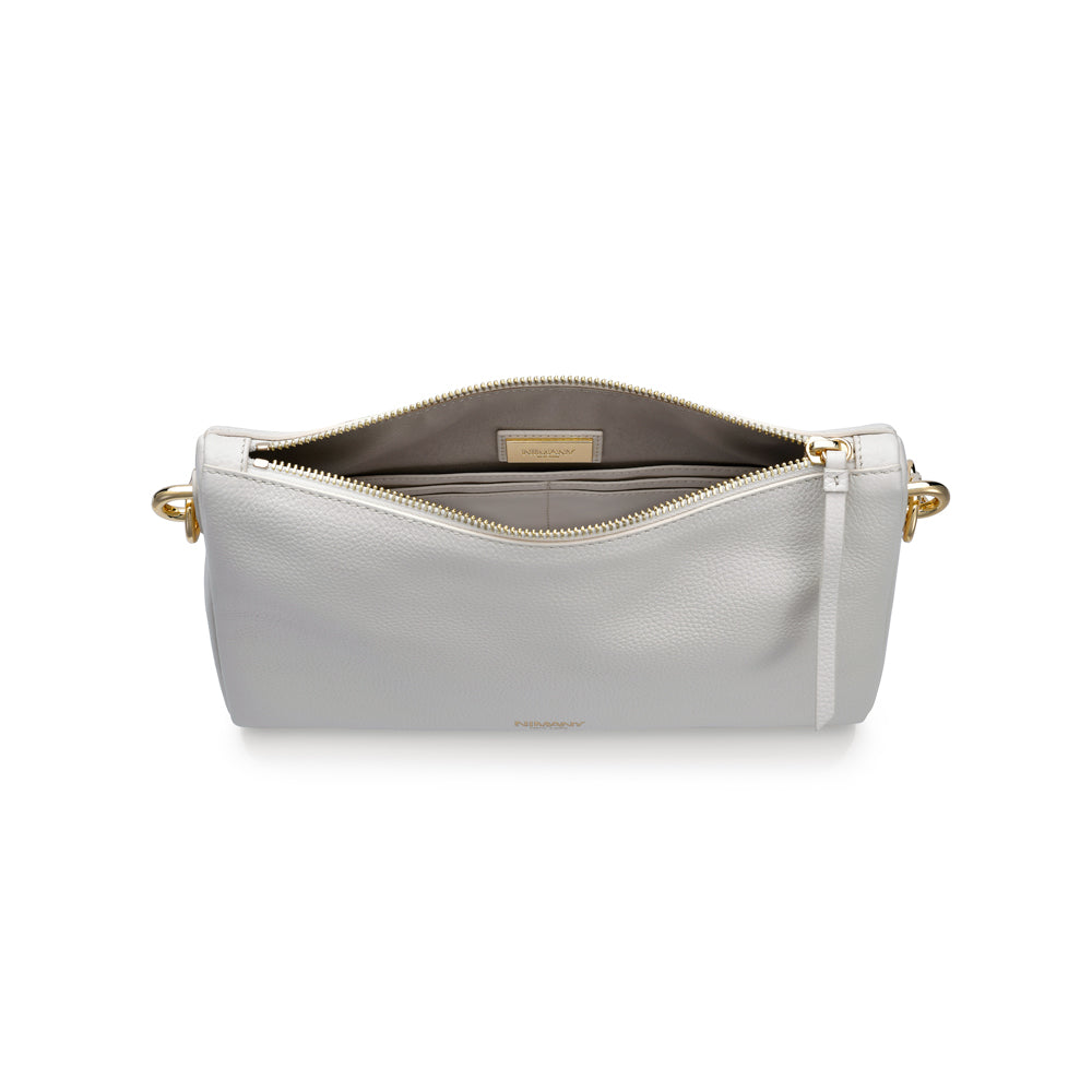 The Minna Bag: Beige & Gold