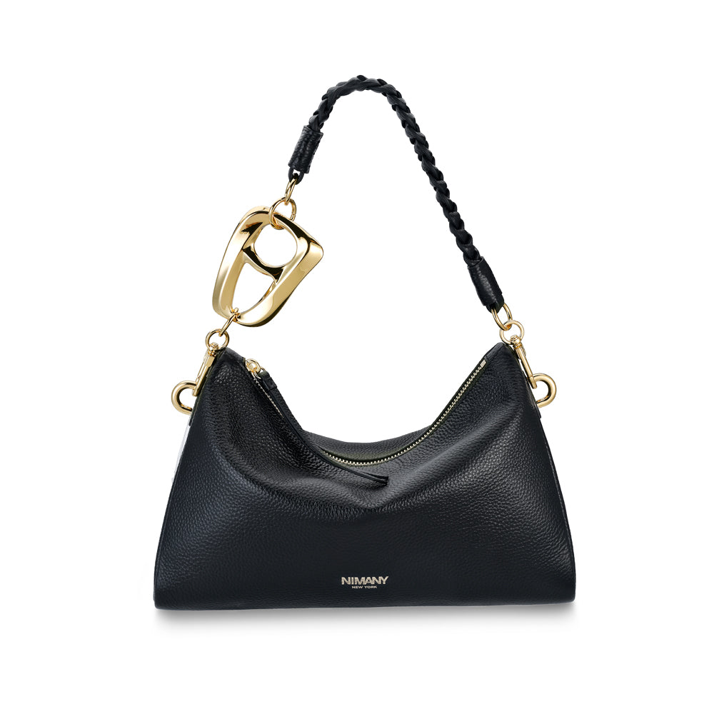 The Minna Bag: Black & Gold