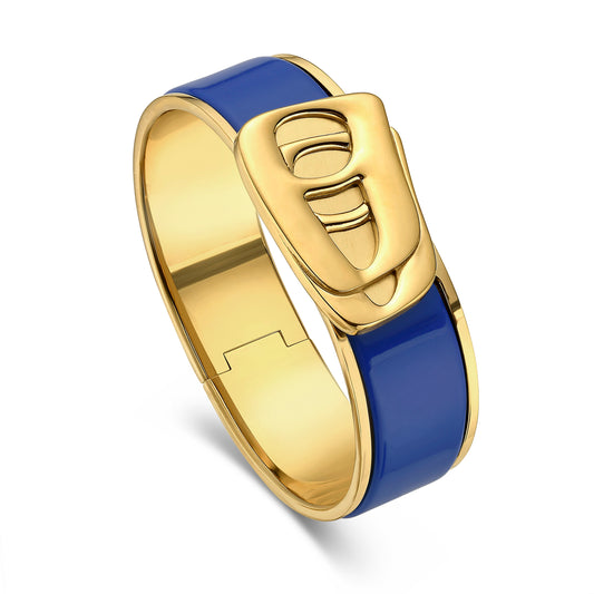 LE Luna Bracelet - Gold / Royal Blue