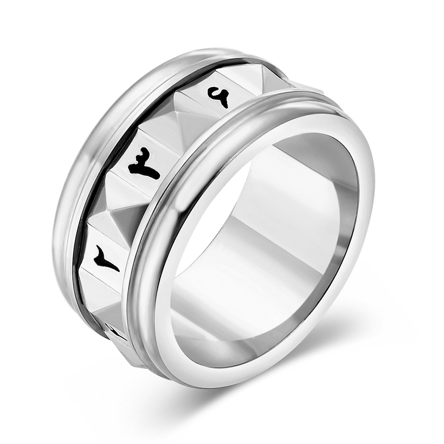 Luna Luck Ring - Steel