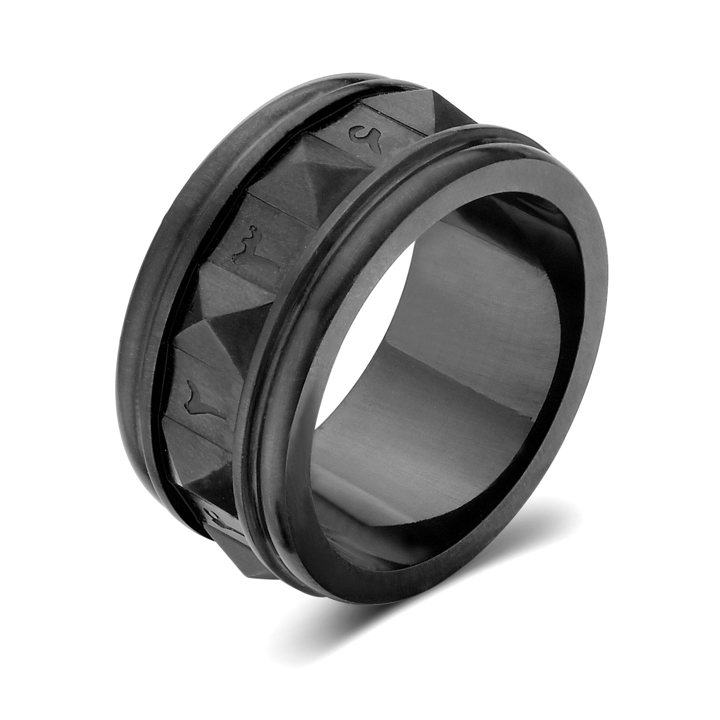 Luna Luck Ring - Black