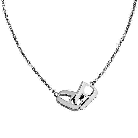 Love Lock Necklace Steel