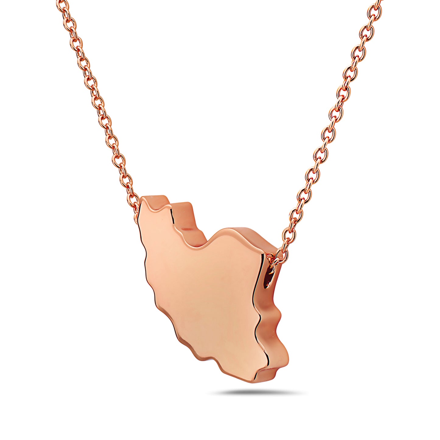 Outland Necklace Plain RoseGold