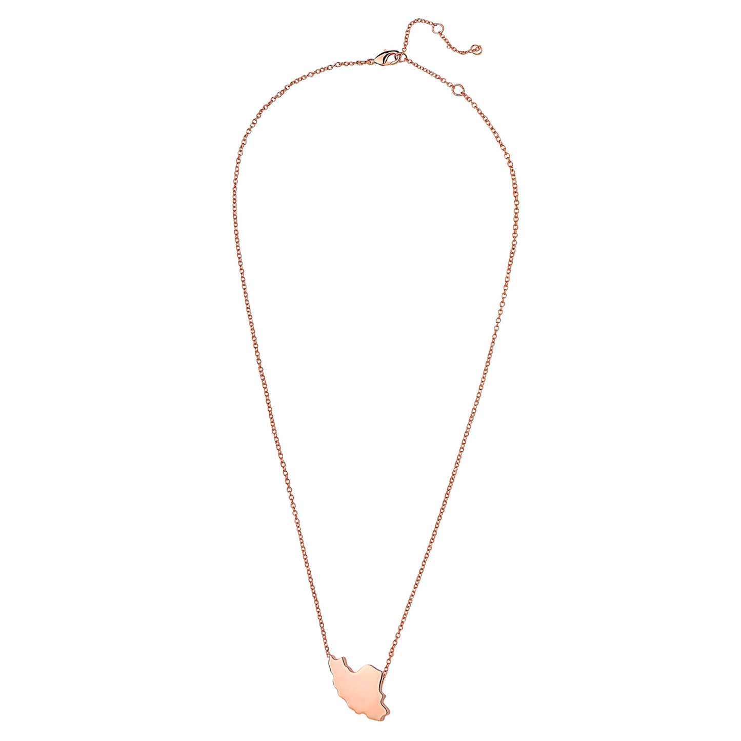 Outland Necklace Plain RoseGold