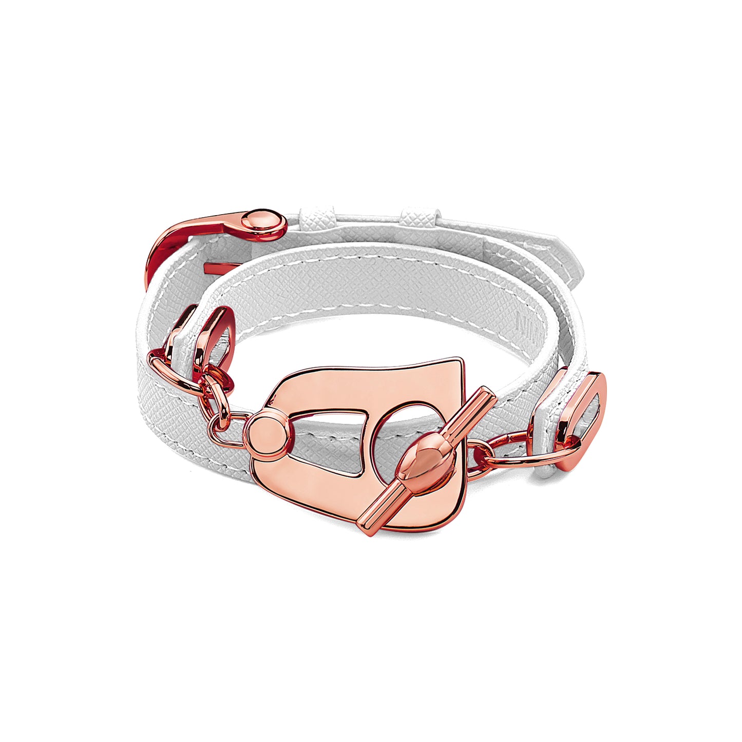 Paris Bracelet - Rose Gold/White