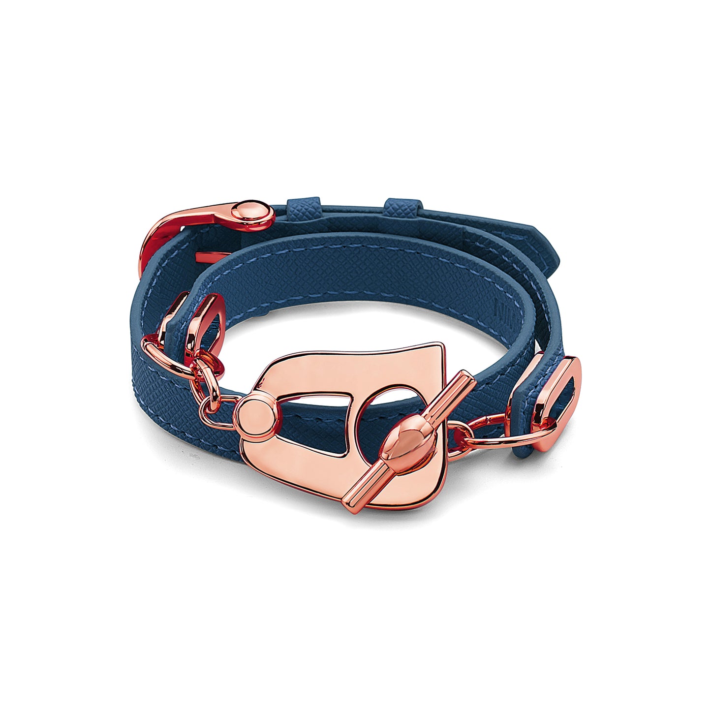 Paris Bracelet - Rose Gold/Navy