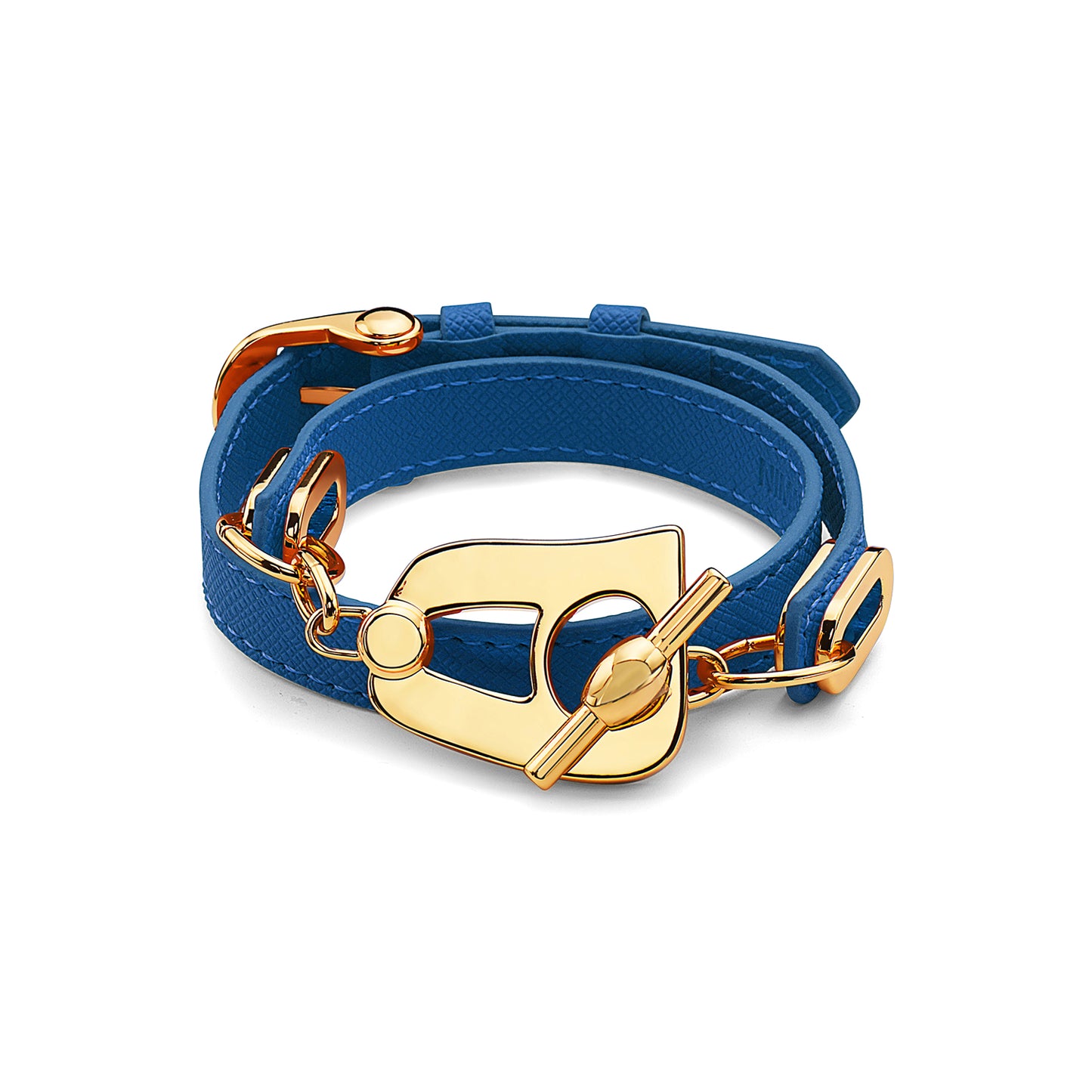 Paris Bracelet - Gold/Light Blue