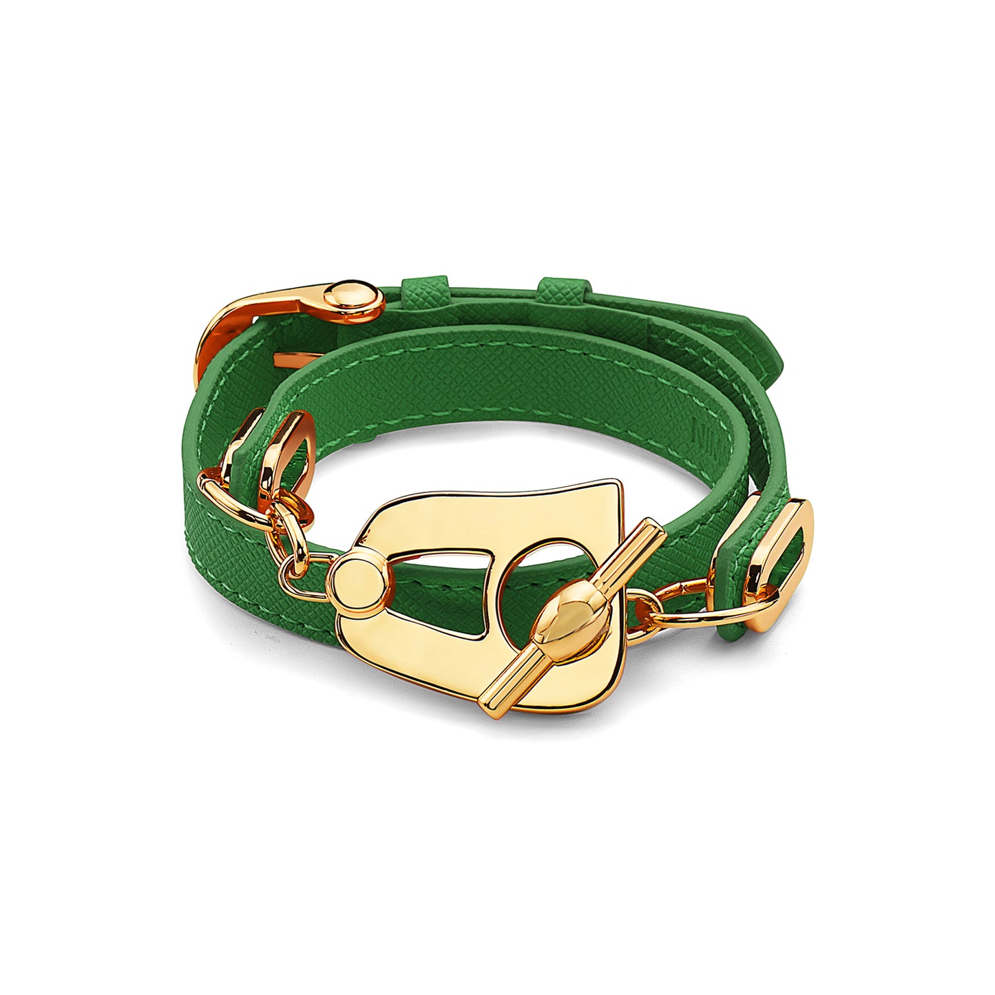 Paris Bracelet - Gold/Green