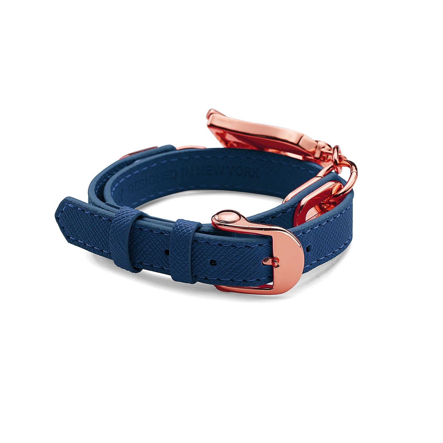 Paris Bracelet - Rose Gold/Navy