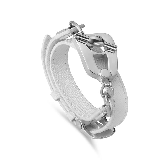 Paris Bracelet - Silver/White
