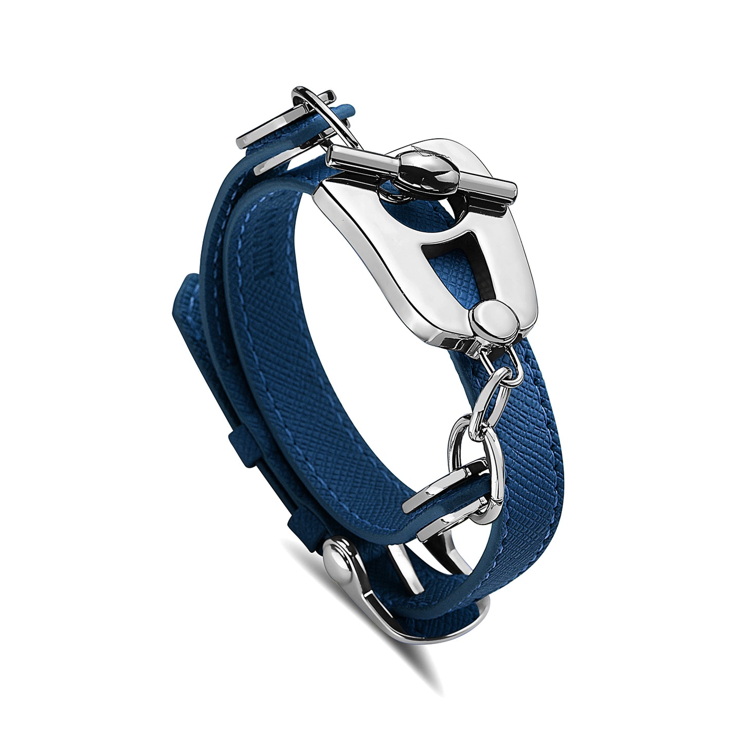 Paris Bracelet - Silver/Navy