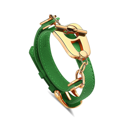 Paris Bracelet - Gold/Green