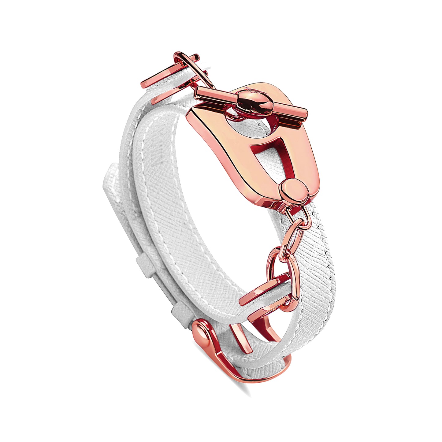 Paris Bracelet - Rose Gold/White