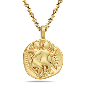 Zodiac Sign Necklace Gemini