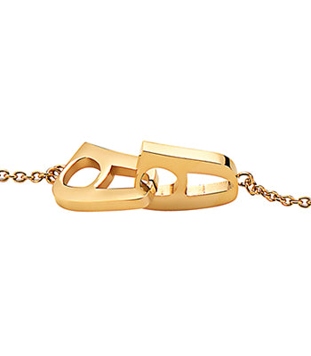 Love lock Bracelet Yellow Gold - NIMANY Studio