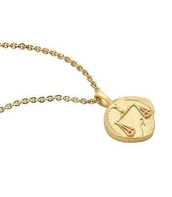 Zodiac Sign Necklace Libra