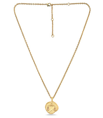 Zodiac Sign Necklace Libra