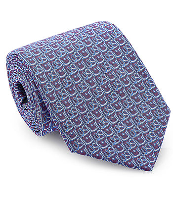 IR Pink/Blue Tie - NIMANY Studio