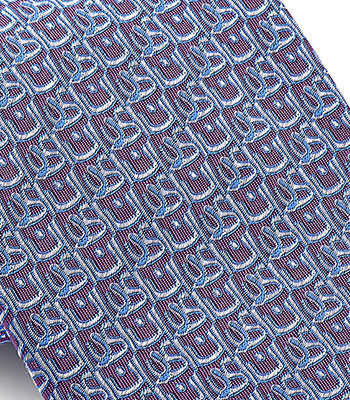 IR Pink/Blue Tie - NIMANY Studio