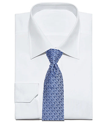 IR Navy/Grey Tie - NIMANY Studio