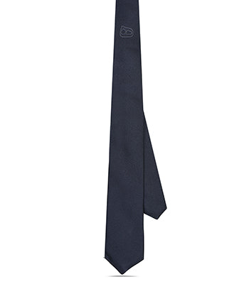 Double Black Luna Skinny Tie - NIMANY Studio