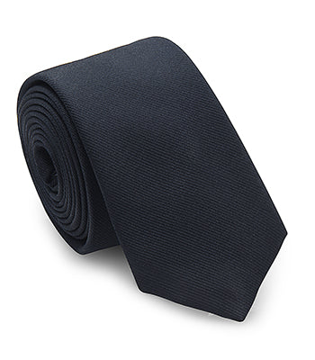 Double Black Luna Skinny Tie - NIMANY Studio