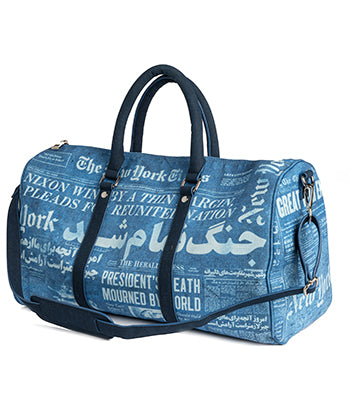 1982 BLUE Duffle Bag