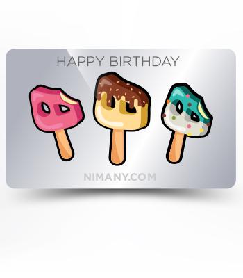 Happy Birthday I (e-Gift Card) - NIMANY Studio