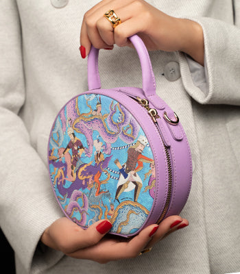 Pink Dragon - Circle Bag - NIMANY Studio